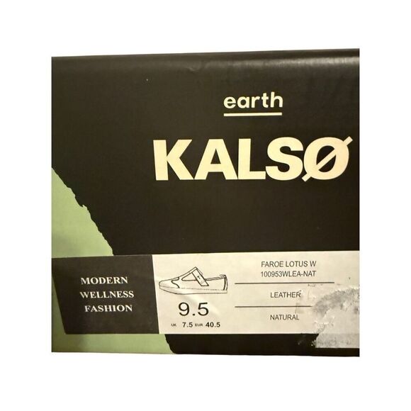 Brand New Kalso Earth Original Wellness Faroe Lotus Leather Mary Jane 9.5 - Picture 12 of 12